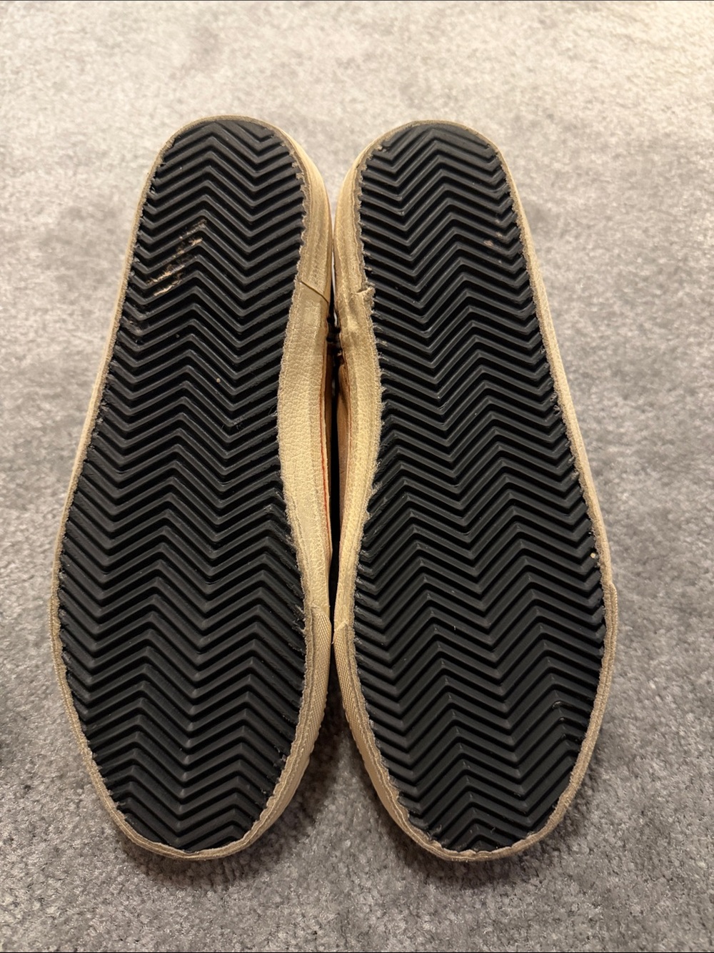 Golden Goose Leather Slide High-Top Sneakers with White Star Stripe AUTHENTIC - Picture 11 of 15